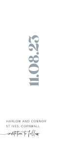 HC - Save The Date Mobile design preview