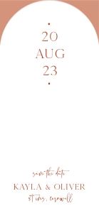KO - Save The Date Mobile design preview