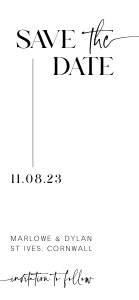 MD - Save The Date Mobile design preview