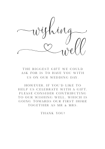 ER - Wishing Well design preview