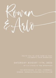 RA - Wedding Invitation Suite design preview