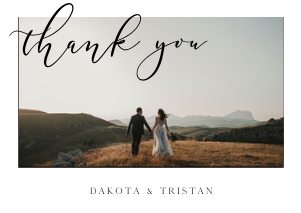 DT - Thank You Card design preview