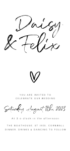 DF - Wedding Suite Invitation Mobile design preview