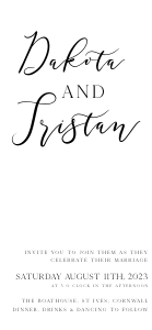 DT - Wedding Invitation Suite Mobile design preview