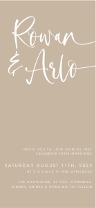 RA - Wedding Invitation Suite Mobile design preview