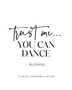 MD - Trust Me You Can Dance design preview