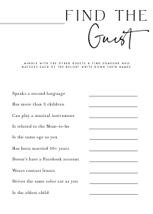 AH1 - Find The Guest design preview