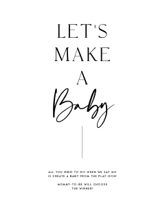 AH1 - Lets Make A Baby design preview