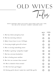 AH1 - Old Wives Tales design preview