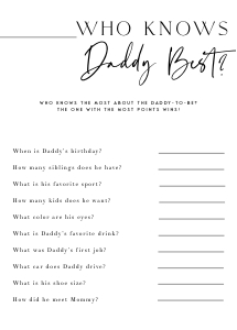 AH1 - Who Knows Daddy Best design preview