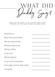 AH1 - What Did Daddy Say design preview