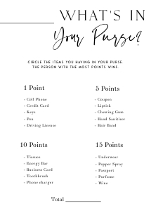 AH1 - Whats In Your Purse design preview