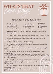 PM2 - What's That Love Song design preview