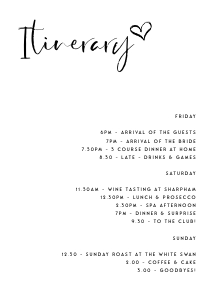 WL1 - Itinerary design preview