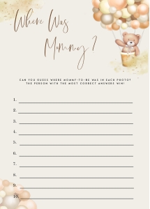 BB2 - Where Was Mommy design preview
