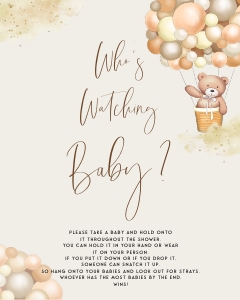 BB2 - Who's Watching Baby design preview