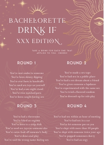 SL1 - Bachelorette Drink If XXX design preview
