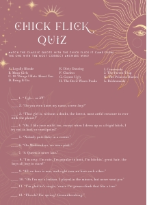 SL1 - Chick Flick Quiz design preview