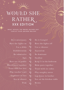 SL1 - Would She Rather XXX design preview