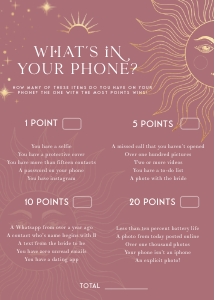 SL1 - What's In Your Phone design preview