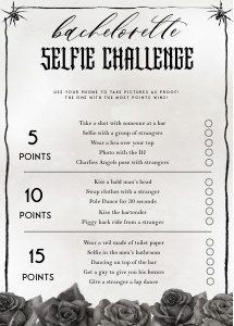 NX1 - Bachelorette Selfie Challenge - 5x7: NX1 - 40 Bachelorette Games