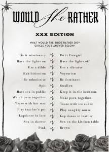 NX1 - Would She Rather XXX design preview