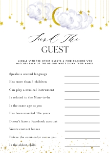LS1 - Find The Guest 5x7: LS1 - Find The Guest