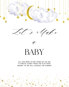 LS1 - Let's Make A Baby Sign - 8x10: LS1 - Let's Make A Baby