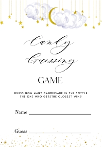LS1 - Candy Guessing Game Card - 3.5x5: LS1 - Candy Guessing Game