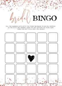 RGC - 100 Bridal Shower Games design preview