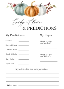 PM1 - Baby Advice & Predictions design preview