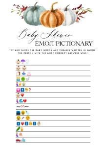 PM1 - Baby Emoji Pictionary design preview