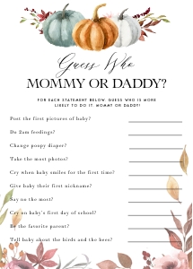 PM1 - Guess Who Said It design preview