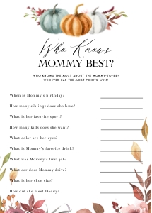 PM1 - Who Knows Mommy Best design preview
