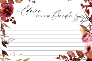 FL1 - Advice For The Bride design preview