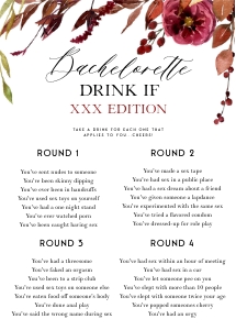 FL1 - Bachelorette Drink If XXX design preview