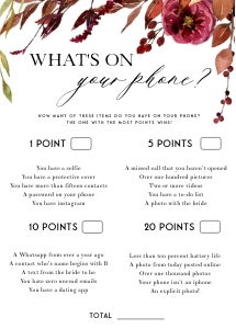 FL1 - What's On Your Phone design preview