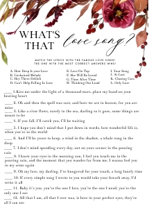 FL1 - What's That Love Song design preview