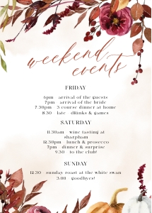 FL1 - Itinerary 5x7 design preview