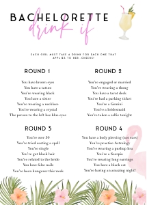 MB1 - Bachelorette Drink If design preview