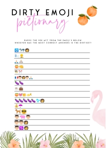 MB1 - Dirty Emoji Pictionary design preview