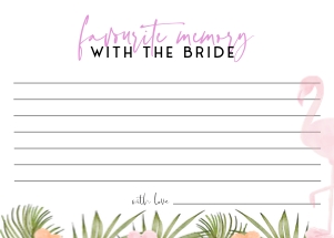 MB1 - Favorite Memory With The Bride design preview