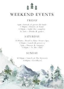 OG1 - Mountain Itinerary 5x7 design preview