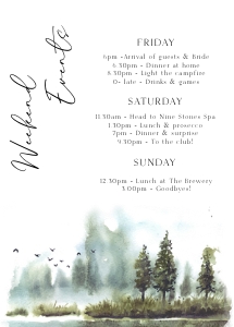 OG1 - Lake Itinerary 5x7 design preview