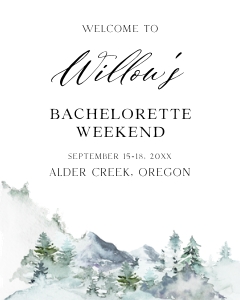 OG1 - Bachelorette Welcome Signs design preview