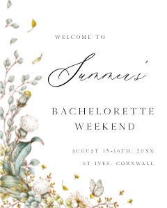 AN1 - Bachelorette Welcome Signs design preview