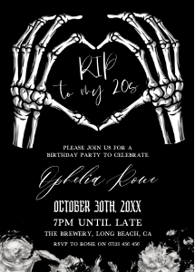 RIP - Death to 20s Hands design preview