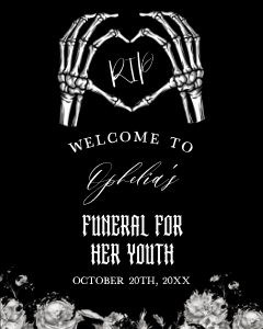 RIP - Hands Welcome Signs design preview