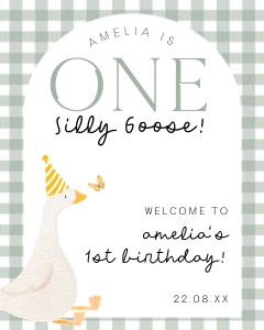 OSG - Welcome Sign - 8x10 - Green Arch: OSG - Welcome Signs