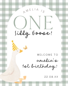 OSG - Welcome Sign - 16x20 - Green Arch: OSG - Welcome Signs